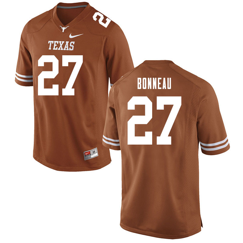 Men #27 Skyler Bonneau Texas Longhorns College Football Jerseys Sale-Orange